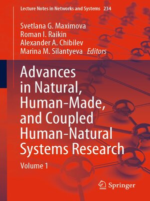 cover image of Advances in Natural, Human-Made, and Coupled Human-Natural Systems Research